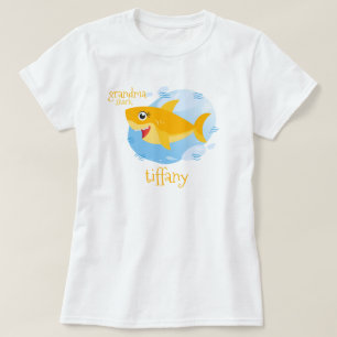 Yellow Oma Shark T-Shirt