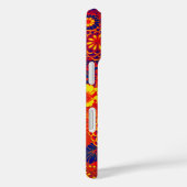 YELLOW ORANGE BLUME Peony, Rose Japanisches Blumen Case-Mate iPhone Hülle (Rückseite / Rechts)