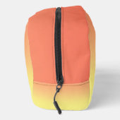 Yellow Orange sunset ombre Dopp Kit Waschbeutel (Rechts)