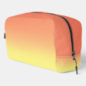 Yellow Orange sunset ombre Dopp Kit Waschbeutel (Rechte Ecke)