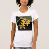 Yellow Orchid Blume Tropical Botanical T-Shirt (Vorderseite)