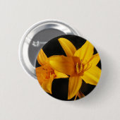 Yellow Orchid Button (Vorne & Hinten)