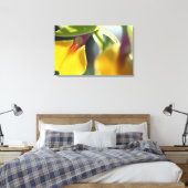 Yellow Orchid Leinwanddruck (Insitu (Schlafzimmer))