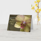 Yellow Orchid Mütter Day Karte (Gelbe Blume)
