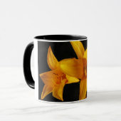 Yellow Orchid Tasse (Vorderseite Links)