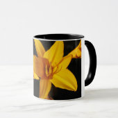 Yellow Orchid Tasse (VorderseiteRechts)