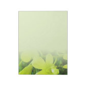 Yellow Orchids Notepad Notizblock (Rotiert)