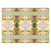 Yellow Orchids Pattern Tischdecke (Vorderseite (Horizontal))