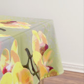 Yellow Orchids Pattern Tischdecke (Beispiel)