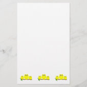 Yellow Owls Design Briefpapier (Vorderseite)