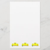 Yellow Owls Design Briefpapier (Rückseite)