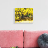 Yellow Palo Verde Tree Leinwanddruck (Insitu (Wohnzimmer))