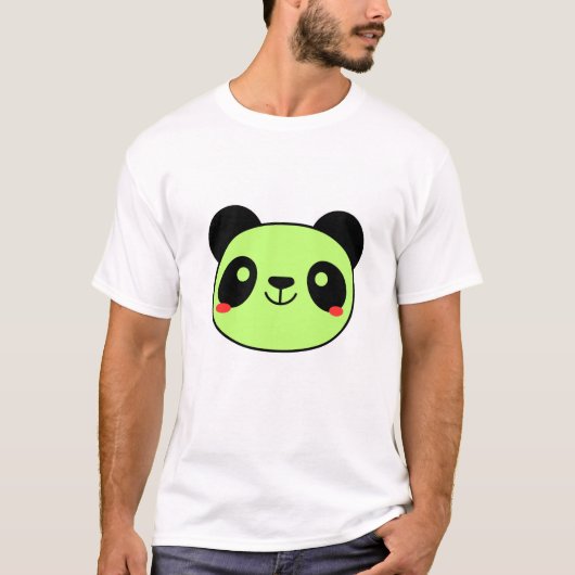 Yellow Panda Lover T-Shirts (Vorderseite)