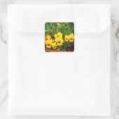 Yellow Pansy #1 Stickers (Tasche)
