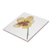 Yellow Pansy Fliese (Seite)
