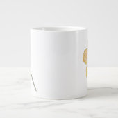 Yellow Pansy Jumbo-Tasse (Vorderseite)