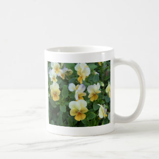 Yellow Pansy Kaffeetasse