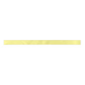 Yellow Pastel Satin Ribbon Satinband (Vorderseite)