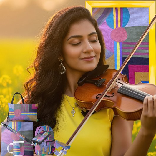 "Yellow Pathway" Seidenpapier