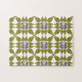 Yellow Peel Diamond Puzzle (Horizontal)