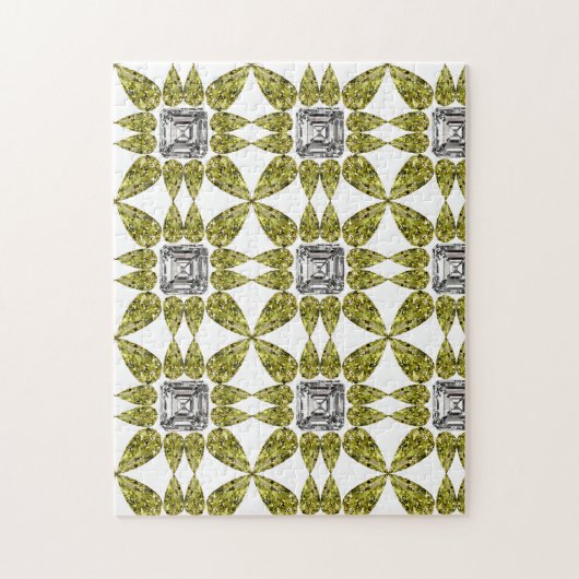 Yellow Peel Diamond Puzzle (Vertikal)