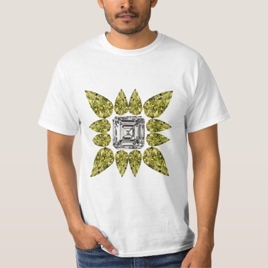 Yellow Peel Diamond T-Shirt (Vorderseite)