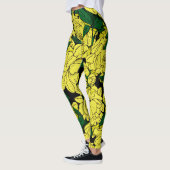 Yellow Peonies Leggings (Links)