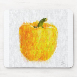 Yellow Pepper Mousepad