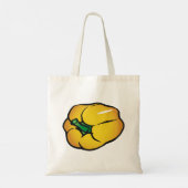 Yellow Pepper Tote Bag Tragetasche (Rückseite)