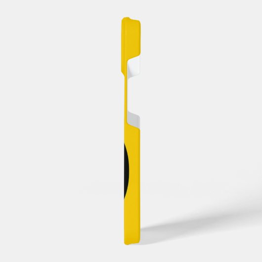 Yellow Phone Case with Trendy Moda iPhone Hülle (Linke Seite)