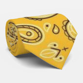 Yellow Pillow Krawatte (Gerollt)