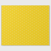 Yellow Pineapple Slices Pattern Geschenkpapier (Flach)