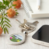 YELLOW, PINK UND WHITE Golf Balls Schlüsselanhänger (Seite)