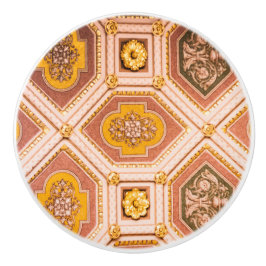 Yellow Pink Ungarische Architektur Keramikknauf