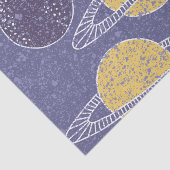 Yellow Planet Space Lover Blue Sky Astronomie Seidenpapier (Ausschnitt)