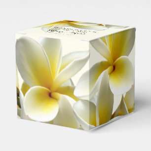 Yellow Plumeria Danke Gastgeschenk Hochzeit Box Geschenkschachtel
