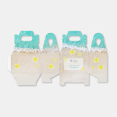 Yellow Plumeria Frangipani Tropical Beach Wedding Geschenkschachtel (Ungefaltet)