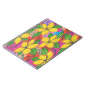 Yellow Plumeria Garden Notizblock (Linke Seite)