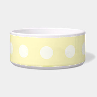 Yellow Poka Dots Bowl Napf