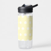 Yellow Poka Dots Trinkflasche (Links)
