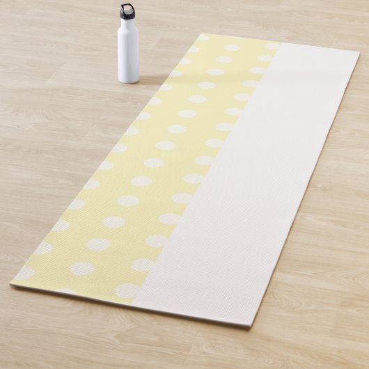 Yellow Poka Dots Yogamatte (Beispiel)