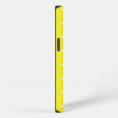 Yellow Polka Dot Design iPhone Hülle (Rechte Seite)