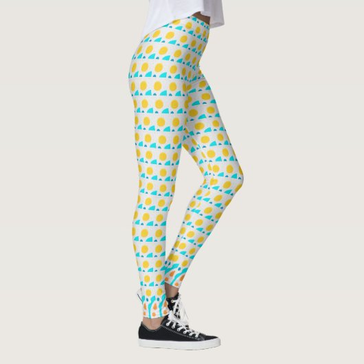 Yellow Polka Dot Leggings (Rechts)