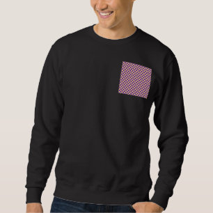 Yellow Polka Dots With Purple Background STaylor Sweatshirt
