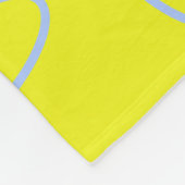 Yellow Popcorn Anime Teddy Bear Fleecedecke (Ecke)