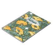 Yellow Poppy Address Notizblock (Linke Seite)