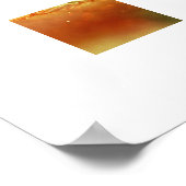 Yellow Poppy Blume Poster (Ecke)