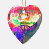 Yellow Poppy Keramik Ornament (Links)