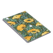 Yellow Poppy Notizblock (Rechte Seite)