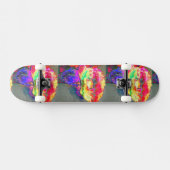 Yellow Poppy Skateboard (Horizontal)
